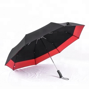 Custom Logo 3-<strong>Fold</strong> Auto Open UV Blocking <strong>Umbrella</strong> <strong>Windproof</strong> and Cheap for Daily Use - Product Image 6
