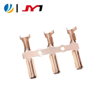 Connecteur de prise triangulaire 3.0~2.5 pour câble d'alimentation de fauteuil de massage médical et couverture électrique, avec borne en cuivre phosphoreux