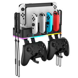 <span class=keywords><strong>Cargador</strong></span> de pared para controlador de pantalla con luz RGB para Nintendo Switch / Switch OLED estación de carga con soporte de <span class=keywords><strong>Joystick</strong></span> - Product Image 5