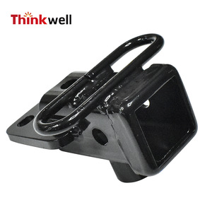 Thinkwell <b>Trailer</b> Hitch Receiver Curt13419 Black Steel Hook For <b>Cargo</b> Carrier - Product Image 1