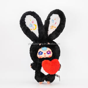 도매 베이비 쓰리 릴리 래빗 타운 V3 V4 시리즈 - 비닐 플러시 펜던트 애니메이션 액션 피규어 미스터리 박스 (문의 시 최저가) - Product Image 3