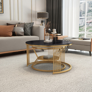 Ánh <span class=keywords><strong>s</strong></span>áng sang trọng Slate Bàn cà phê đơn giản nổi tiếng nhà phòng khách phụ kiện kim loại đứng chống cháy Bàn cà phê - Product Image 5