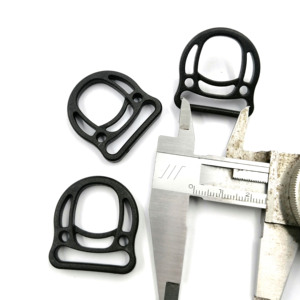 Halbrunde Schieber-Verbindungs schnalle Verstellbare Mehrzweck-Kunststoffs chnalle für taktische Rucksack gurte - Product Image 4