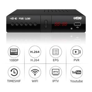Caja de TV fábrica T2 receptor de televisor decodificador <span class=keywords><strong>TDT</strong></span> HD digital con HD <span class=keywords><strong>cable</strong></span> y <span class=keywords><strong>antena</strong></span> para Colombia - Product Image 4