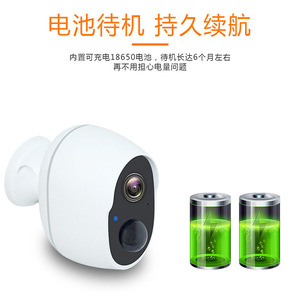 <b>Wireless</b> <b>Camera</b> 3.6mm Lens 10m Night Vision PIR Motion Detection Cloud Storage Indoor Outdoor <b>Security</b> Surveillance - Product Image 4