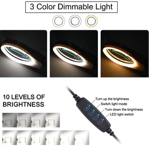 <span class=keywords><strong>Lampe</strong></span> <span class=keywords><strong>loupe</strong></span> 2 en 1 <span class=keywords><strong>avec</strong></span> support, <span class=keywords><strong>loupe</strong></span> à LED 3 couleurs Modes pour la lecture, activités manuelles, artisanat - Product Image 5