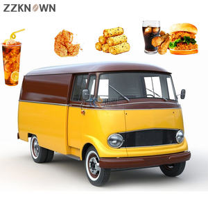 Mobile Fast Food Truck for <b>Sale</b> Ice Cream Classic Hot Dog Vending Cars Customized Retro Food Cart Trailer - Product Image 4