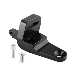 Aluminum Alloy Adapter For Phone Holders And Rearview <b>Mirrors</b> Adjustable Height Extension <b>Bracket</b> For Car Dashboard YC102329-BK - Product Image 1