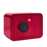 Coffre-fort électronique miniature en métal, ignifuge, avec serrure à code, pour stations-service et hôtels