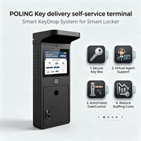 Sistema Inteligente de Gestión de Llaves, Quiosco de Autoservicio con Casillero Automatizado para Recogida y Devolución Segura de Llaves