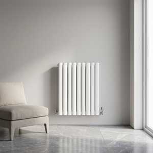 <span class=keywords><strong>Radiateur</strong></span> mural en acier blanc minimaliste à double colonne <span class=keywords><strong>pour</strong></span> chauffage à l'eau chaude, idéal <span class=keywords><strong>pour</strong></span> les espaces <span class=keywords><strong>de</strong></span> vie domestiques - Product Image 3