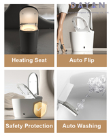 Toilette intelligente japonaise haut de gamme, électrique, automatique, sensible à la température, pour la maison intelligente, toilette monobloc intelligente pour salle de bain