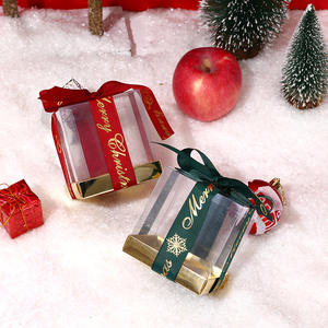 <span class=keywords><strong>Nouvelle</strong></span> veille de Noël pour boîte-cadeau Apple Boîte à bonbons en papier à main avec couverture rigide pour le stockage de livres ou les cadeaux - Product Image 6
