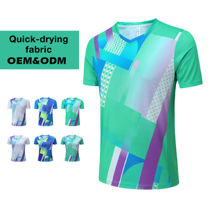 เสื้อยืดโยคะยืดแบบไดนามิกป้องกันกลิ่นสำหรับกีฬาฤดูร้อนพร้อมเทคโนโลยีกันชื้น - Product Image 3