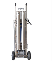 Système RO mobile éco-responsable 1:1 à faible consommation de matériaux, machine à eau pure portable pour les projets de nettoyage de vitres à grande échelle
