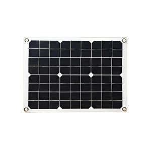 เครื่องชาร์จแผงโซลาร์เซลล์แบบโมโนคริสตัลไลน์ Alecter Solar กำลังไฟสูง 20 วัตต์ ประสิทธิภาพมากกว่า 21.5% พร้อมพอร์ต USB ขนาด 42x28 ซม. รุ่น APH-P141 สำหรับโทรศัพท์/รถยนต์ - Product Image 1