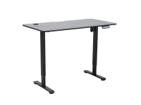 Bureau debout électrique réglable en hauteur JOHOOFURNITURE, design en bois 120x60cm, pour bureau et gamer