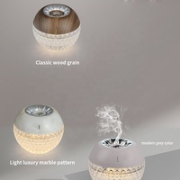 Diffuseur d'arômes en plastique rechargeable de 200ml Humidificateur de table à lumière LED Instructions françaises pour offrir des cadeaux d'aromathérapie