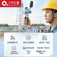 Escáner SLAM de Grado Industrial Qianxun Starlight H7, IP54 Resistente al Agua, de -45 a 75 Grados Celsius, Nube de Puntos 3D, Interior/Exterior