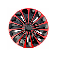 Enjoliveurs de roue universels en plastique ABS chromé de 13/14/15/16 pouces, de luxe, pour la protection décorative et la modification automobile des jantes en fer