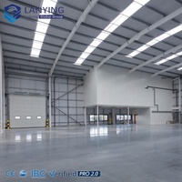 Atelier en structure métallique, bâtiment industriel ignifuge de haute qualité pour un stockage et une production sécurisés, bâtiment en acier