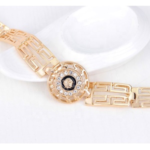 Fabricante de joyas al por mayor, chapado en oro, 2020, personalizado, cabeza de león, conjuntos de joyas africanas, collar - Product Image 5