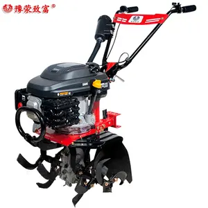 Yuxingzhifu Zong Shen microcultivador elétrico pequeno rotativo a gasolina máquina cultivável agrícola