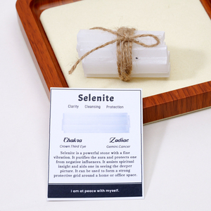 Set Regalo per Rituali con <span class=keywords><strong>Cristalli</strong></span> Naturali, Kit di Purificazione con Salvia Bianca, Palo Santo e Bastoncini di Selenite - Product Image 4