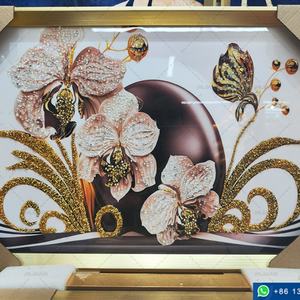 Cuadros de Flores Personalizados, Arte de Pared, Marco de Porcelana de Cristal, Obra de Arte de Naturaleza Muerta, Otras Pinturas de Pared, Decoración del Hogar - Product Image 6