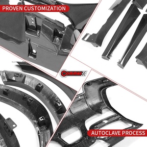 ชุดแต่งตัวถังคาร์บอนไฟเบอร์แห้งแบบ OEM สำหรับ Ferrari Purosangue FUV ชุดแต่งสเกิร์ตหน้า Aero Package ของแท้ Pre-Preg ชุดแต่ง Aero Kit ครบชุดจากโรงงานโดยตรง - Product Image 3