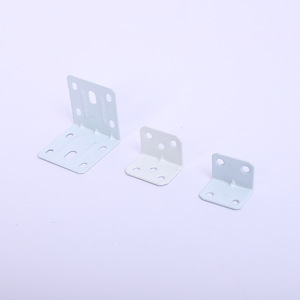 Soporte de Esquina de Acero para Muebles, 2 mm, Recubrimiento de Zinc, Montaje en Superficie, Diseño Minimalista, Accesorio de Ferretería Duradero - Product Image 3