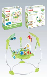 เก้าอี้เด็กแบบพับได้ มีล้อ มีดนตรี เก้าอี้กระโดดเด็ก เก้าอี้เด็กแบบโยก - Product Image 3