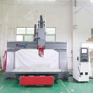 เครื่องแกะสลักเราเตอร์ <span class=keywords><strong>CNC</strong></span> 360องศาแกนหมุนแบบแกว่ง3D 5แกนอัตโนมัติสำหรับโรงงาน - Product Image 3