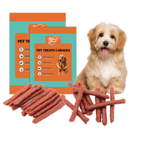 Friandises pour chiens artisanales de qualité supérieure en gros, à base de canard, pour l'entretien et l'éclat du pelage des chiens adultes de spectacle