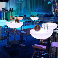 Table haute portable LED lumineuse étanche pour événements – Offre spéciale