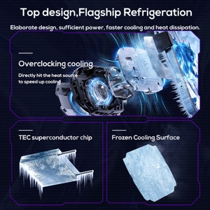 MEMO DL16 Universal Mobile <b>Phone</b> Game Cooler Portable Quickly Cooling Semiconductor Magnetic Game Cooler <b>for</b> Gaming - Product Image 2