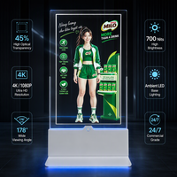Kios Digital Signage Interaktif Dua Sisi, Tipe Lantai, Layar Sentuh 43/49/55 Inci