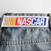 Patch rond autocollants Badges brodé fleur vêtements doudoune Denim pantalon trou taille réparation tissu autocollants