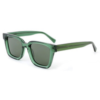 Tendance 2025 lunettes de soleil de luxe Designer acétate carré TAC polarisé lunettes de haute qualité Logo personnalisé disponible pour hommes et femmes