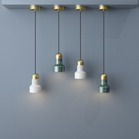 Kasanto Lampes Suspendues Lustre Simple Moderne Luxe Marbre Restaurant Couloir Allée Café Balcon Bar Chevet Lampe Décorative