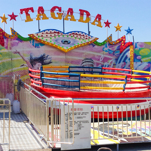 Atracciones de Parque de Diversiones, Juegos Mecánicos Disco Tagada, Juegos Mecánicos Extremos Disco para Venta - Product Image 3