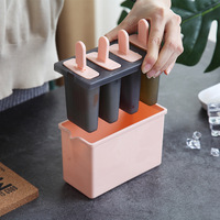 Moule à glace créatif fait maison en PP pour enfants, boîte à bâtonnets de glace DIY mignonne, facile à démouler, vente en gros