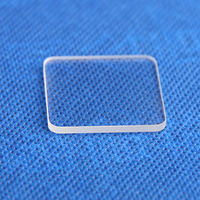 Verre saphir avec revêtement AR personnalisé, verre optique avec revêtement antireflet, fenêtre optique avec revêtement AR, transmittance supérieure à 99 %, verre d'exposition