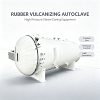 Chambre de vulcanisation entièrement automatique de grand diamètre pour machine de recyclage de pneus, assemblage de tuyaux industriels, réservoir en acier inoxydable