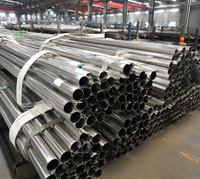 Tube en acier inoxydable poli miroir TK de 1 mm, 3 mm, 5 mm, aciers 201, 304, 304L, 316, 316L, 410, 430