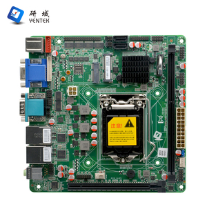 เมนบอร์ดอุตสาหกรรม Mini ITX 6 พอร์ต Serial 2 LAN VGA HD 4K DDR3 DIMM M.2 WIFI ช่องเดียว 8GB เมนบอร์ดขนาดเล็ก - Product Image 2