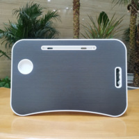 Table d'appoint portable réglable pour canapé, bureau d'ordinateur portable pas cher pour l'étude et la lecture