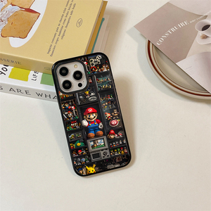 Per Mario macchina moda PC custodia per telefono cellulare <span class=keywords><strong>iPhone</strong></span> 16 <span class=keywords><strong>11</strong></span> <span class=keywords><strong>Pro</strong></span> Max 6D antiurto guscio <span class=keywords><strong>Cover</strong></span> posteriore protettiva - Product Image 4