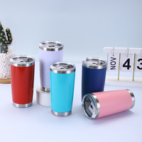 Fournisseurs Vente en gros usine Bouteilles d'eau à double paroi en acier inoxydable Vierges de sublimation Gobelets Tasses Flacon à vide