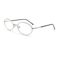 HIGO 2026 – Dernière collection automne – Lunettes ovales en acier inoxydable pour adultes – Monture intégrale légère avec motif – Usage quotidien